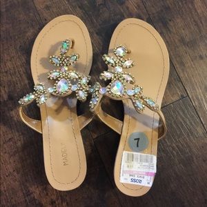 🎀 Opal Jeweled Women’s Heeled Sandals 🎀